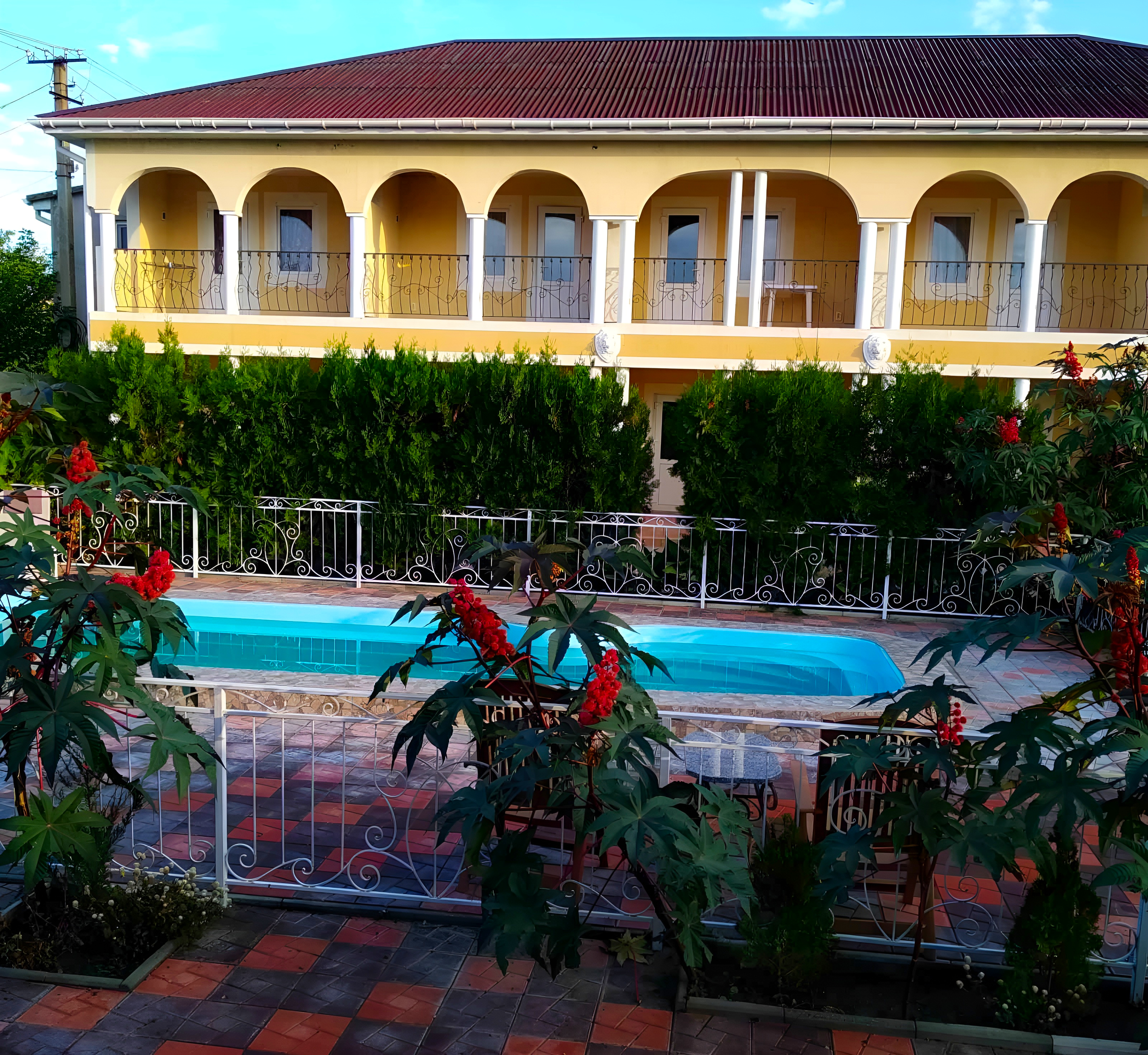 Фоновое изображение пляжа